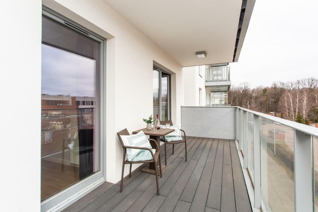 Seaside Beach Przy Plazy - Parking - Praia Apartments - Ergo Polsat Plus Arena Gdańsk Exterior foto